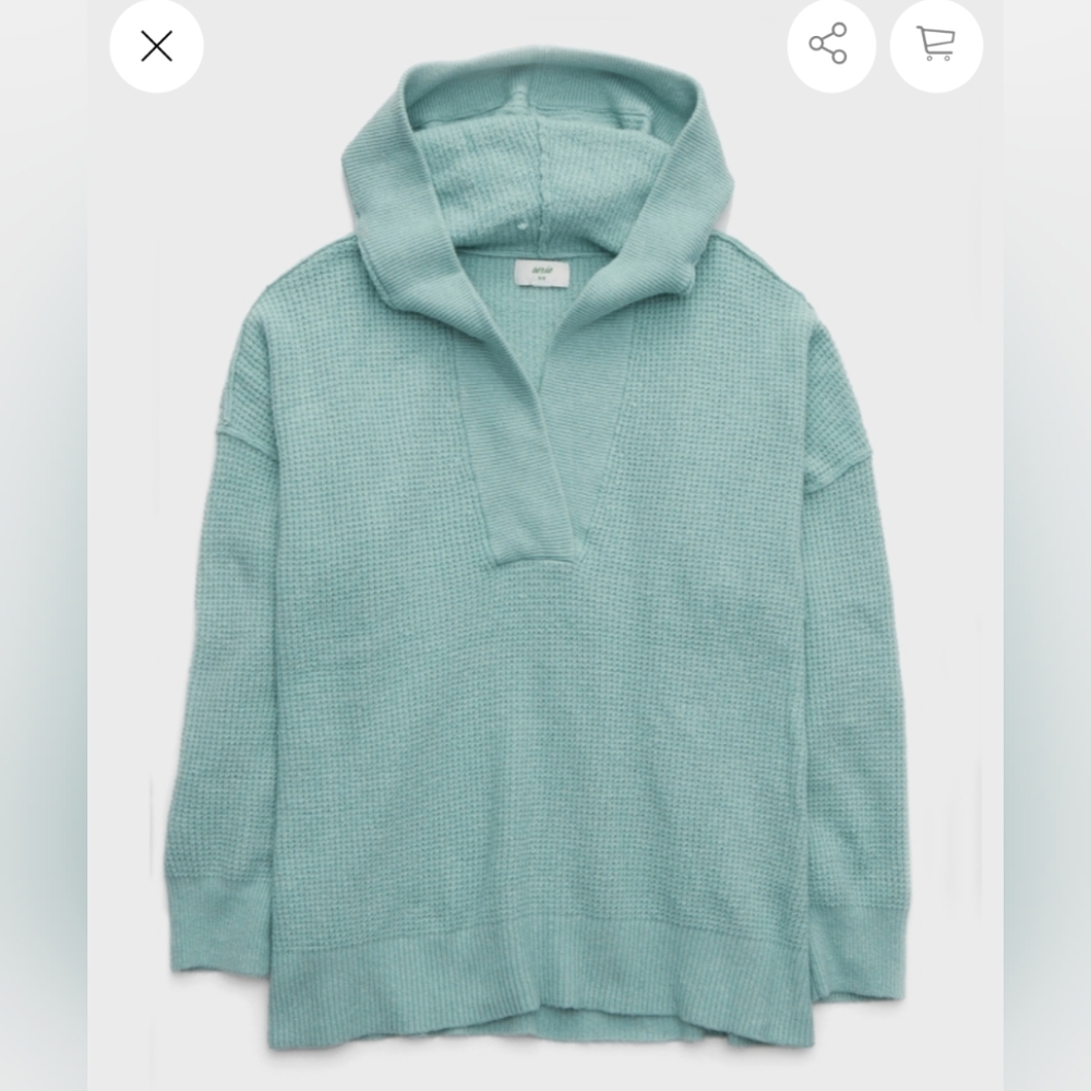 Aerie Waffle Knit Sweater